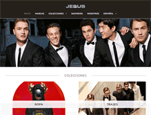 Tablet Screenshot of jesus-luxury.com